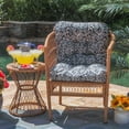 thumbnail image 4 of Frida Kahlo® + Classic Accessories® Patio Cushion Seat/Back, 41.5 Inch, Flores Eternas, Black, 4 of 9