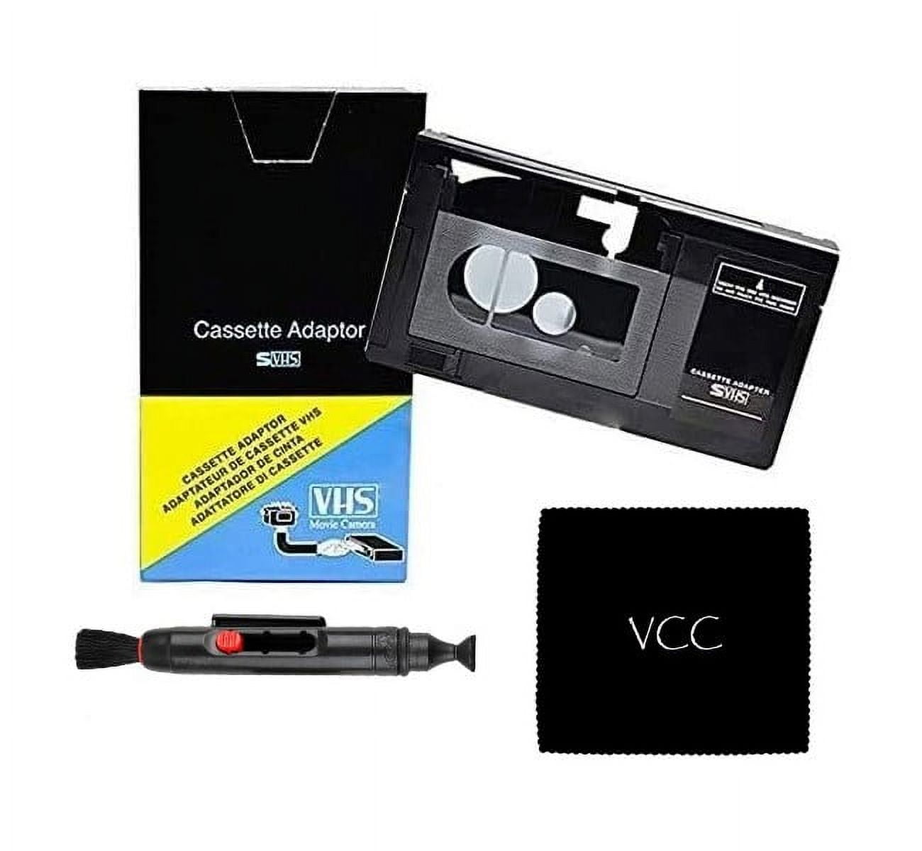 Adaptateur Motorisé Pour Cassettes S-VHS-C - Convertisseur Pour Caméscope, Lecture Sur Lecteur VHS Standard