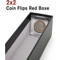 thumbnail image 4 of HLONK 10 Pack  Holders for Collectors  Cardboard 2x2 Inch Coin Flip Boxes  Single Row  Snap Protection Cases for Coin Dollar Collection Supplies, 4 of 8
