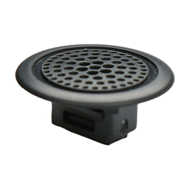 Marco protector para altavoz de techo de coche, fácil de instalar, micrófono tipo domo para techo de coche Cóncavo negro