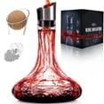 thumbnail image 1 of Aireador integrado Wine Decanter QPIX DIGITAL, 1400 ml, 100% cristal, 1 of 8