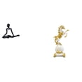 thumbnail image 1 of Estatua De Caballo Pensador Abstracto Creativo, Figura Decorativa, Escultura Moderna única, Adorno De Mesa Para Dormitorio, Sala De Estar, Escritorio, Regalo De Inauguración De La Casa, 1 of 8