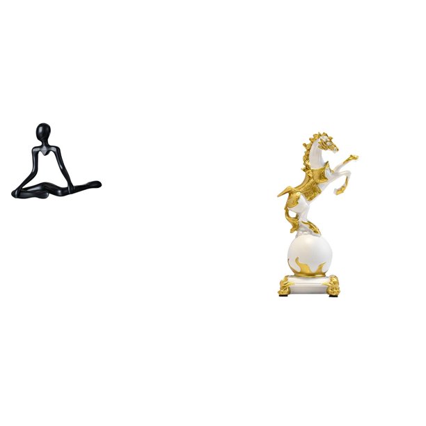 Estatua De Caballo Pensador Abstracto Creativo, Figura Decorativa, Escultura Moderna única, Adorno De Mesa Para Dormitorio, Sala De Estar, Escritorio, Regalo De Inauguración De La Casa