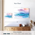 thumbnail image 4 of Elephant Stock Washed Sunset Wall Art - Horizontal Canvas Wall Art - Living Room Wall Decor - Abstract Canvas - Turquoise And White Decor By Aimee Del Valle - 24" x 16", 4 of 8