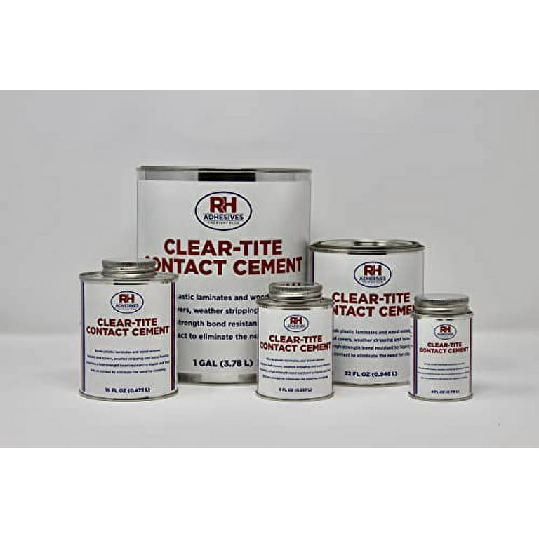 Generic Clear-Tite Contact Cement, 8 oz. can - RH Adhesives