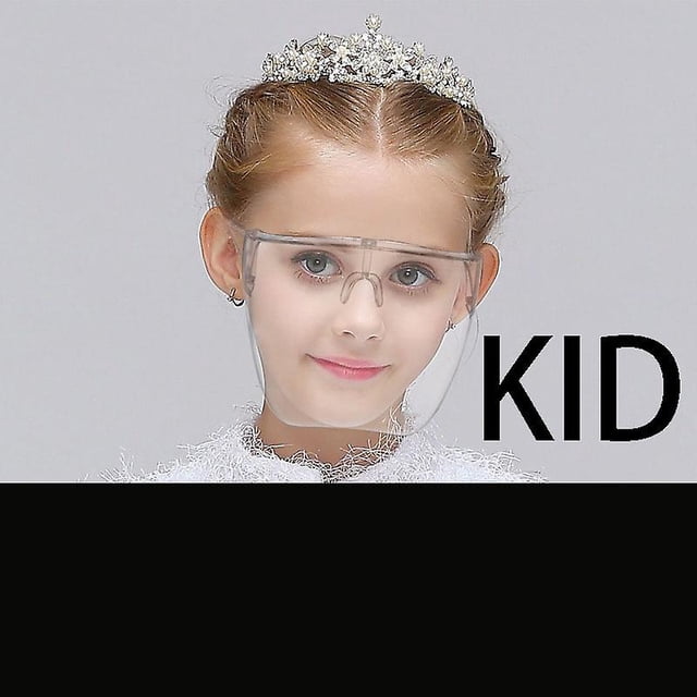 Kid Face Shield Mask Gafas protectoras transparentes Wind And Droplet Mask ZefeiWu 8390613892553