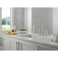 thumbnail image 6 of Delta 39876Lf Nicoli 1.8 GPM Single Hole Pull Down Bridge Kitchen Faucet - Chrome, 6 of 7