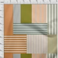 thumbnail image 4 of oneOone Viscose Chiffon Orange Fabric Stripes Sewing Fabric By The Yard Printed Diy Clothing Sewing Supplies 42 Inch Wide, 4 of 4