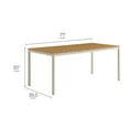 thumbnail image 3 of Finn Dining Set with Benches in Natural, 3 of 8