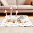 thumbnail image 5 of Pet Bed Pad, Self-Warming Thermal Heating Cat & Dog Mat, Plush Warm Self-Heating Pad for Indoor & Feral Cats, Winter Cozy Pet Warmer, Non-Slip & Washable, 5 of 13