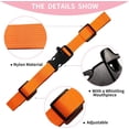 thumbnail image 2 of Sternum Straps For Backpacks 1-pack,Adjustable Chest Strap with Emergency Whistle Buckle Suitable for Backpack Straps (Orange), 2 of 14