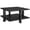 Black Grain, variant on Evelyn&Zoe Ingrid 35" Wide Square Coffee Table, Charcoal Gray