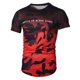 thumbnail image 1 of Hombres verano coreano seda deportes delgada manga corta camuflaje gimnasia correr baloncesto camiseta ropa superior tholdsy FS7570-04, 1 of 7