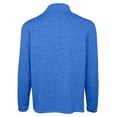 thumbnail image 2 of Oxford America Men's McCallister 1/4 Zip Golf Pullover, Medium Blue -, 2 of 2