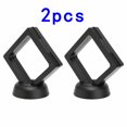 thumbnail image 1 of MYG 2Pcs Commemorative Coin Gold Silver Coin Display Holder Stand Box 50*50mm, 1 of 9