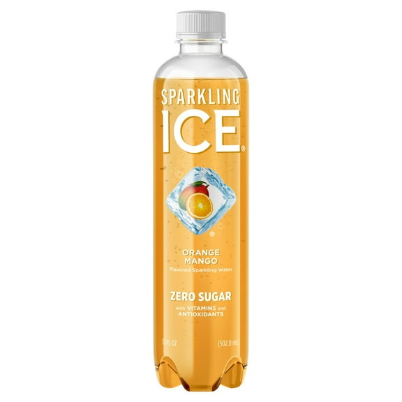 2 Pack - Sparkling Ice Orange Mango Sparkling Water 17 fl. oz. Bottle Package May Vary