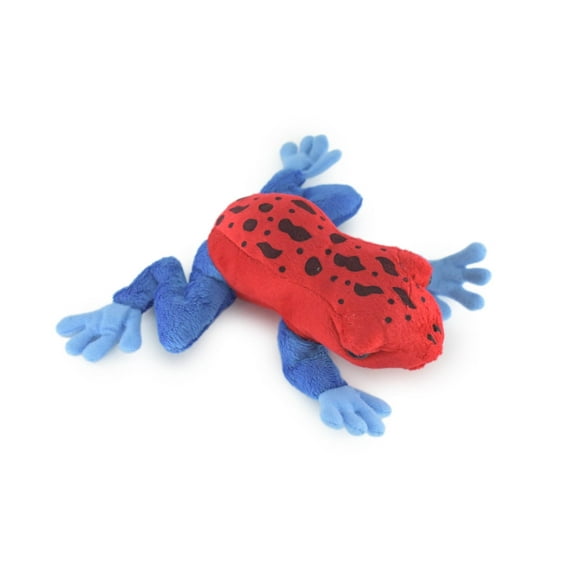 Strawberry Poison Dart Frog Plush Stuffed Animal, Educational, Toy, Kids, Realistic Figure, Lifelike Model, Gift, 7" FT18 B149