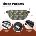 thumbnail image 2 of Sigee Geometric for Multi-functional Belt Bag for Men and Women With Adjustable Strap For Travel Running Hiking, 2 of 8