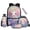Axolotl Galaxy, variant on Cute Capybara Backpack for Girls 8-10 with Lunch Box Water Bottle Pouch Pencil Case Keychain 5 Piece Lightweight Sturdy Bookbag for Elementary School 2nd-4th Grade Back to School Gifts
