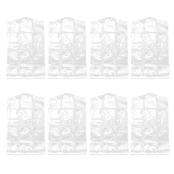 clear plastic garment bags