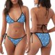 thumbnail image 3 of Disketp Blue Fish para Bañador de Dos Piezas para Mujer, Bikini Sexy Halter String, Conjunto de Bikini en Triángulo, 3 of 6