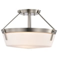 thumbnail image 6 of Nuvo Lighting - Rowen - 3 Light Semi-Flush Mount In Traditional Style-9.63, 6 of 13