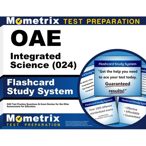 Oae Integrated Science (024) Flashcard Study System : Oae Test Practice Questions & Exam Review for the Ohio Assessments for Educators (Cards)