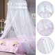 thumbnail image 2 of Sailing Cortina de cama con mosquitera de encaje blanco estilo princesa para cama de niños, 2 of 10
