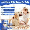 thumbnail image 2 of 2PCS Bitter Apple Spray for Dogs to Stop Chewing, No Chew Spray for Dogs & Cats Protect Furniture Shoes Belongings, Dog Deterrent Training Aids Spray Natural No Alcohol & Trace, 2 of 8