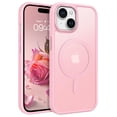 thumbnail image 1 of Funda de teléfono BENTOBEN para iPhone 15 de 6.1 pulgadas con MagSafe Pink, 1 of 7