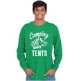 thumbnail image 5 of Camping Its In Tents Funny Outdoors Long Sleeve TShirt Men Women Brisco Brands 3X, 5 of 6