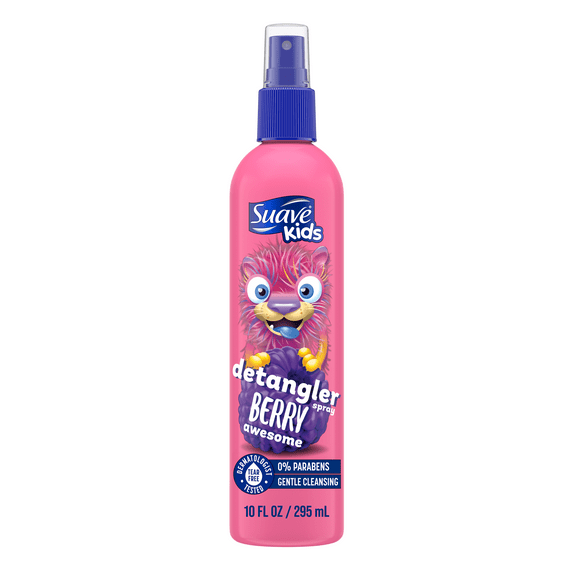 Suave Kids Swirlberry Detangler, 10 oz