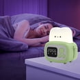 thumbnail image 4 of Battery Led Lights,Usb To Usb Cable,Toaster Alarm Clock Countdown Luminous Clock Usb Rechargeable Companion Sleep Timer Led Dimmable Bedside Night Light,Night Light Lamp,Battery Alarm Clock, 4 of 7