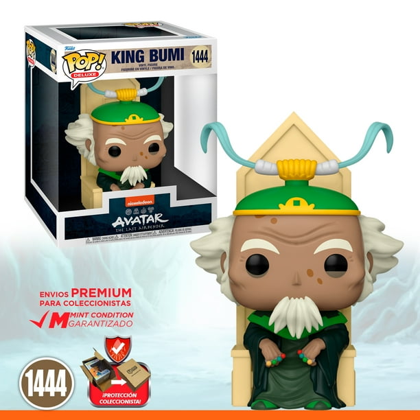 Funko Pop Rey Bumi #1444 Avatar La Leyenda De Aang Figura Deluxe Original