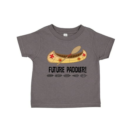 

Inktastic Canoe Boating Future Paddler Gift Toddler Boy or Toddler Girl T-Shirt
