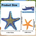 thumbnail image 2 of Juguetes para piscinas de buceo YUJUN, estrellas de mar grandes y coloridas para niños, 16 unidades, 2 of 7