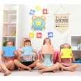 thumbnail image 4 of Todo El Mundo Es Bienvenido Aquí Diversidad Igualdad Regalos Educativos Para Niños Y Niñas Bandera Colgante Banderín Decoración De Pared Regalos Para Aula, Guardería, Hogar, Escuela, Sala De Juegos, S, 4 of 5