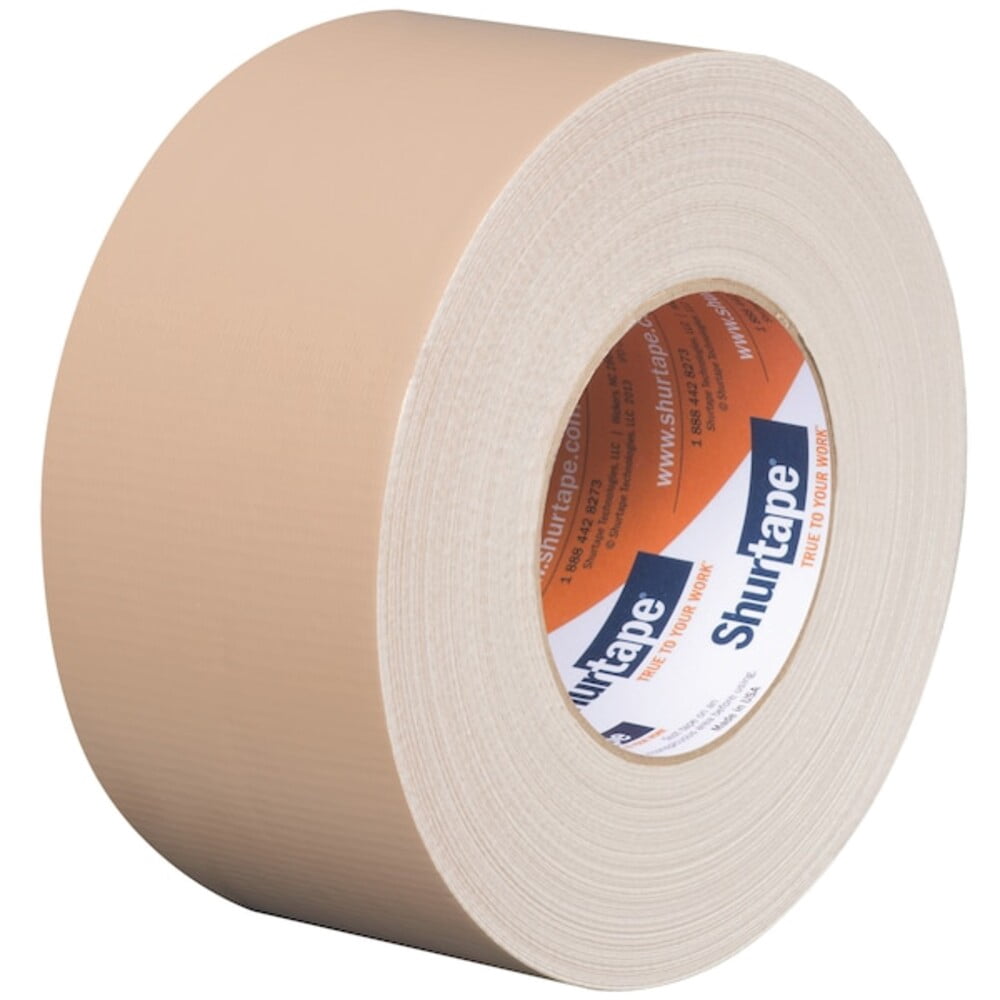 Duct Tape, Tan, 60-1/8 yd L, 2-7/8 in W 105478