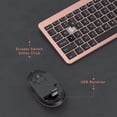 thumbnail image 4 of Combo de teclado y ratón, recargable, tamaño completo, 4 of 8
