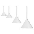 thumbnail image 5 of TAILTOSS 4Pcs Durable Glass Funnels for Laboratory and Kitchen Use with Fire Polished Rim and High Chemical Resistance, 5 of 10