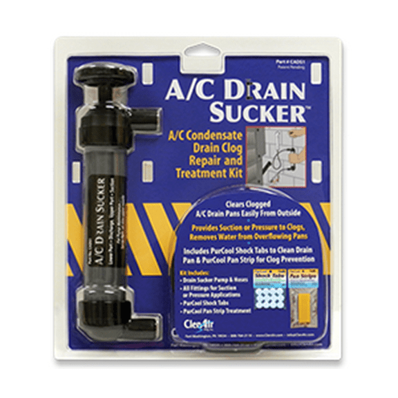 Nu-Calgon A/C Drain Sucker Kit,Manual,16 in. 61308