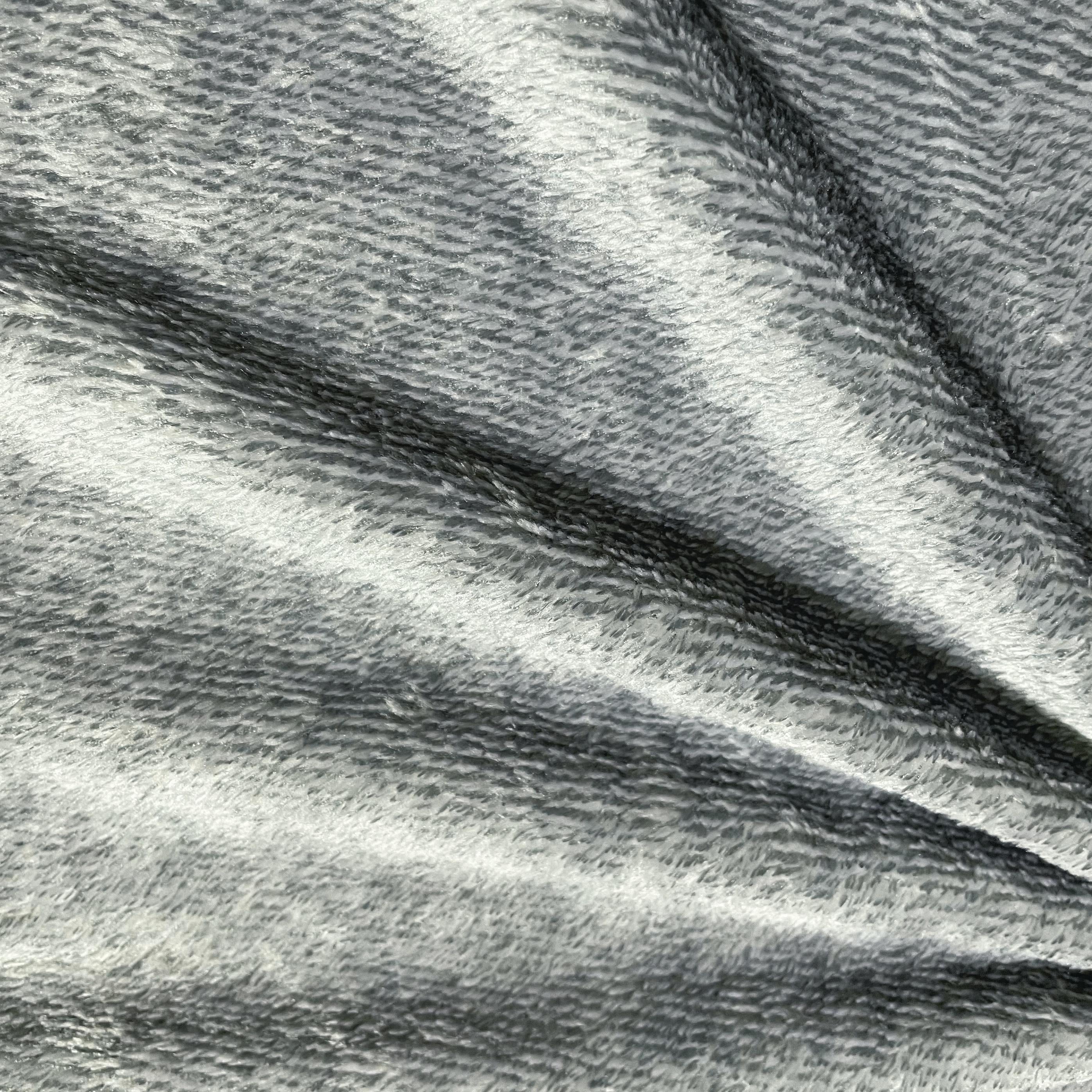 Harper Lane Marlin Plush Throw Grey 50"X60"