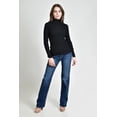 thumbnail image 4 of Blusa tejida de cuello alto /Juvenil, 0247 (Negro) negro G, 4 of 4