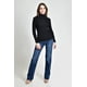 thumbnail image 4 of Blusa tejida de cuello alto /Juvenil, 0247 (Negro) negro G, 4 of 4