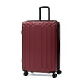 thumbnail image 6 of NONSTOP NEW YORK Luggage Expandable Spinner Wheels hard side shell Travel Suitcase Set 3 Piece Lightweight, TSA Lock, Double USB Port + 2 packing cubes (Burgundy, 3-Piece Set (20/24/28)), 6 of 9