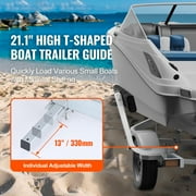 KFFKFF Nautical Trailer Aid, 27.6” Versatile Modifiable Bunk Guide-Ons, Duo of Sturdy Steel Reinforcement Rods, Solid Roller Guide, Appropriate for Ski Vessels, Angling Vessels, or Sailing Vessels 20