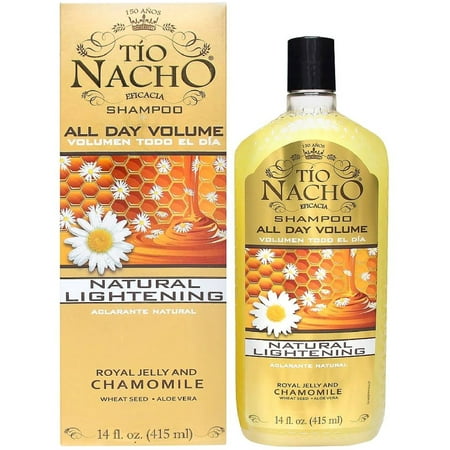 TIO NACHO Natural Lightening & Volumizing Shampoo 14 oz (Pack of (Best Natural Volumizing Shampoo)