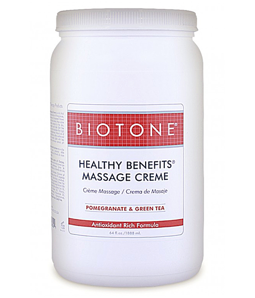 Biotone Healthy Benefits Massage Cream Half Gallon (64oz)