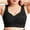 Black, variant on Women's Wireless Full Coverage Support Seamless Bra, Great For Large Breast
