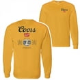 thumbnail image 1 of Coors Banquet Front and Back Print Long Sleeve Shirt-Small, 1 of 3